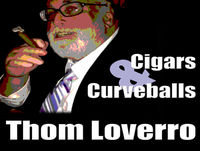 Former MLB Pitcher Dick Bosman with Thom Loverro