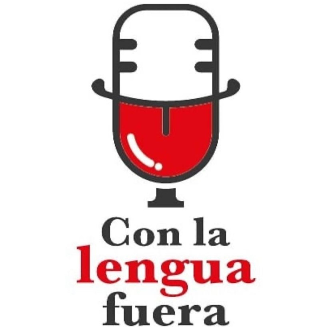 Con la lengua fuera