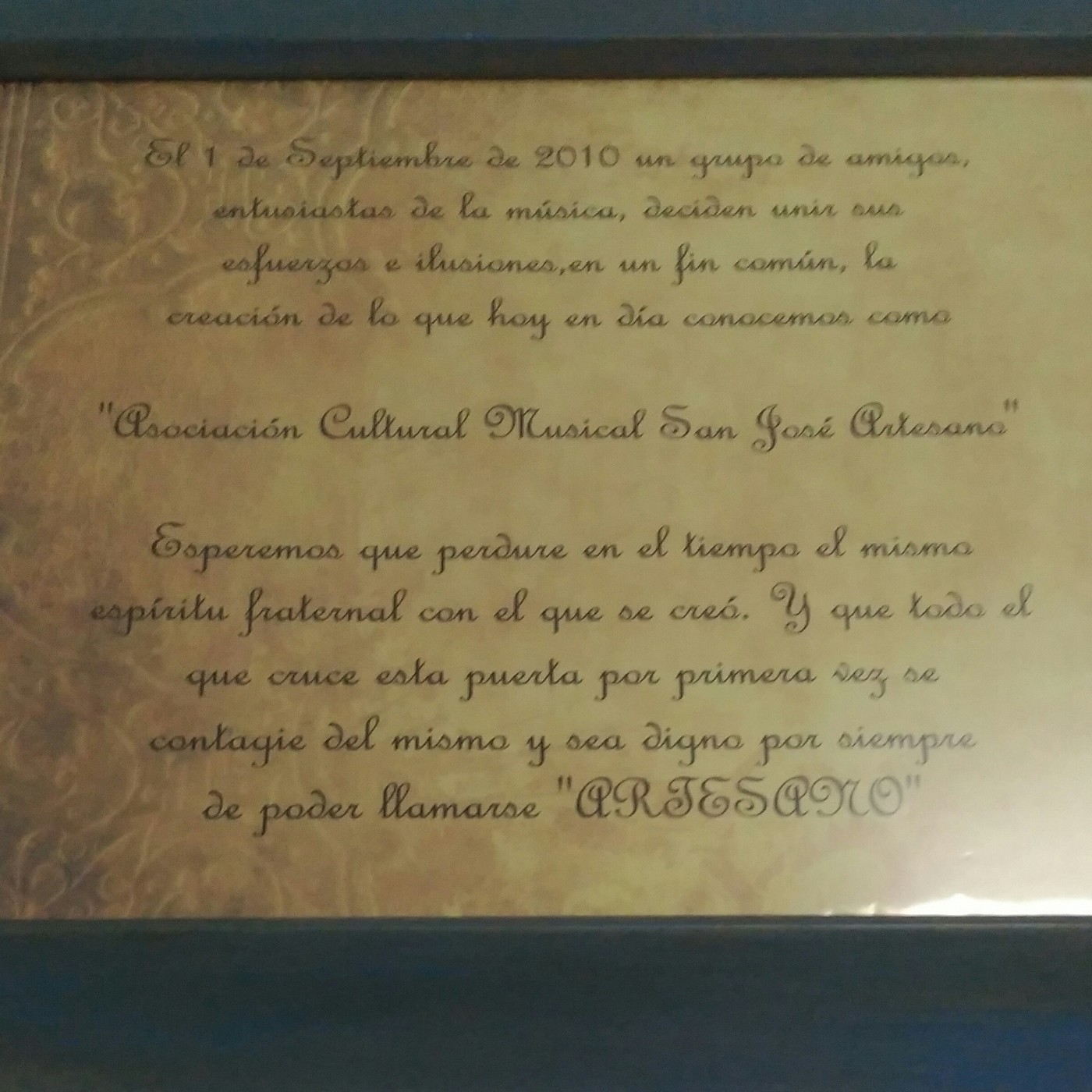 Presentación Cartel Hdad. de la Borriquita