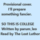 Chapter 01 (first 10 minutes)