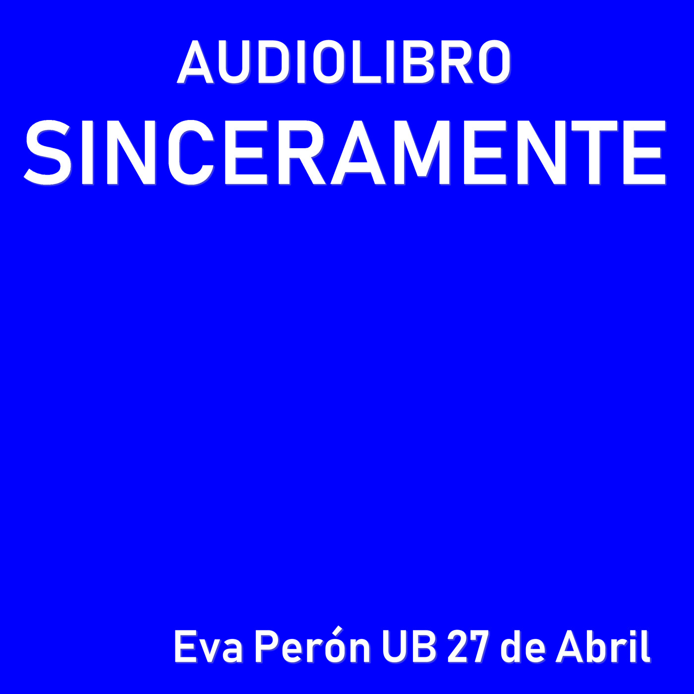 Audiolibro Sinceramente