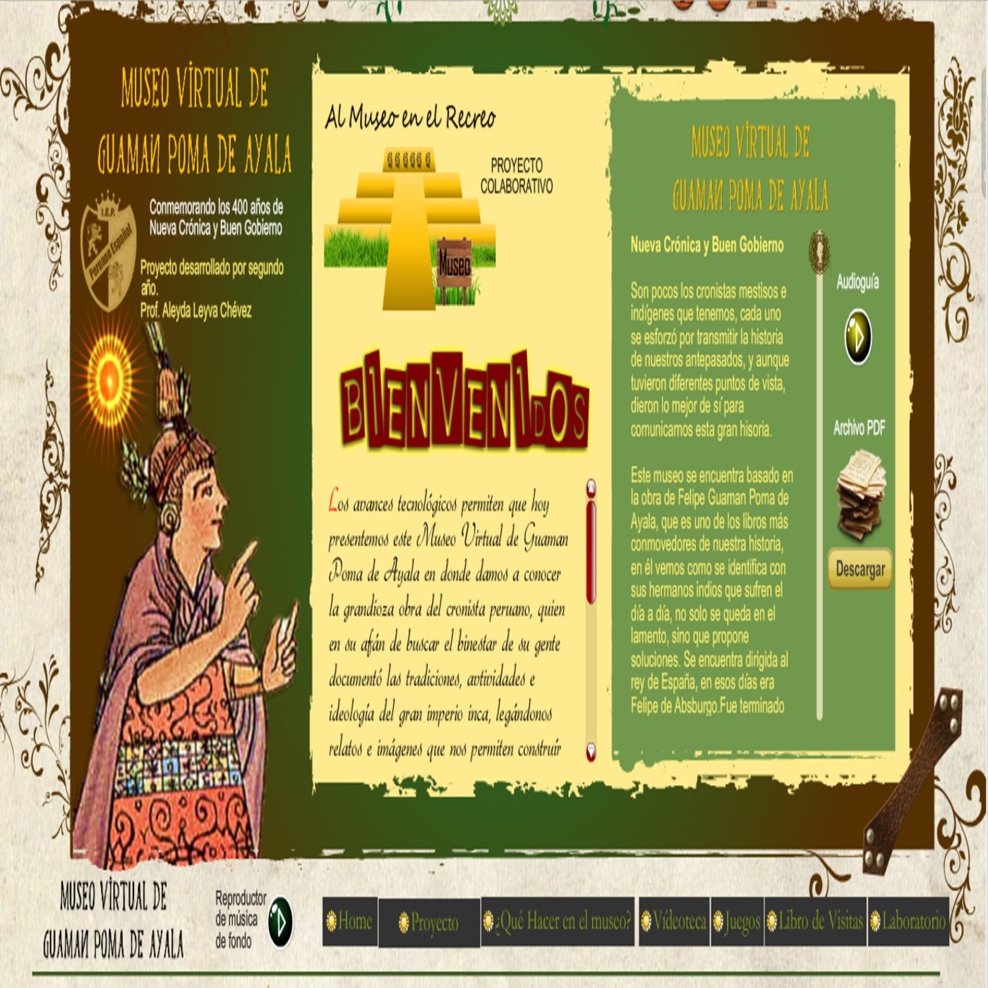 Podcast Museo Virtual Guaman Poma de Ayala
