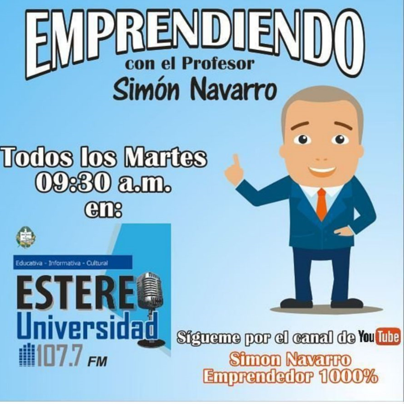 Emprendiendo con el Profesor Simon Navarro