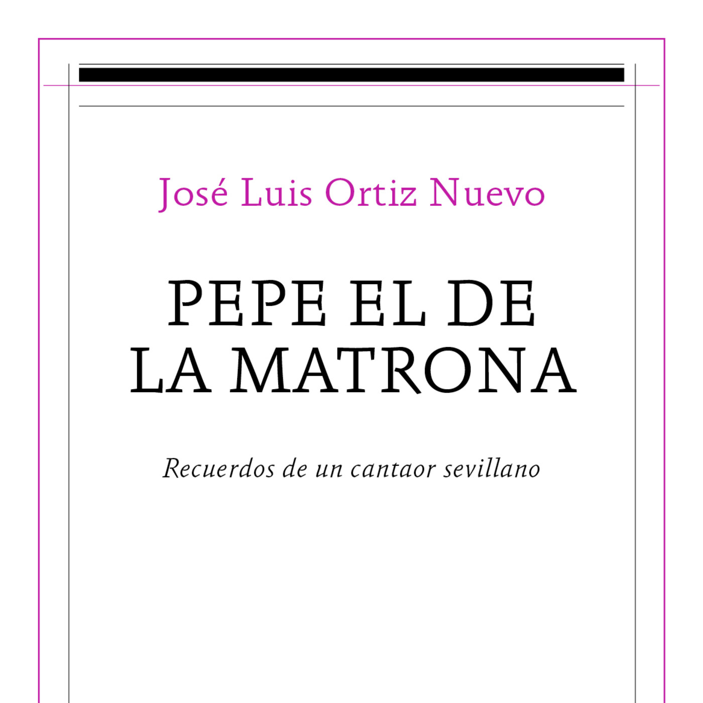 Pepe el de la Matrona