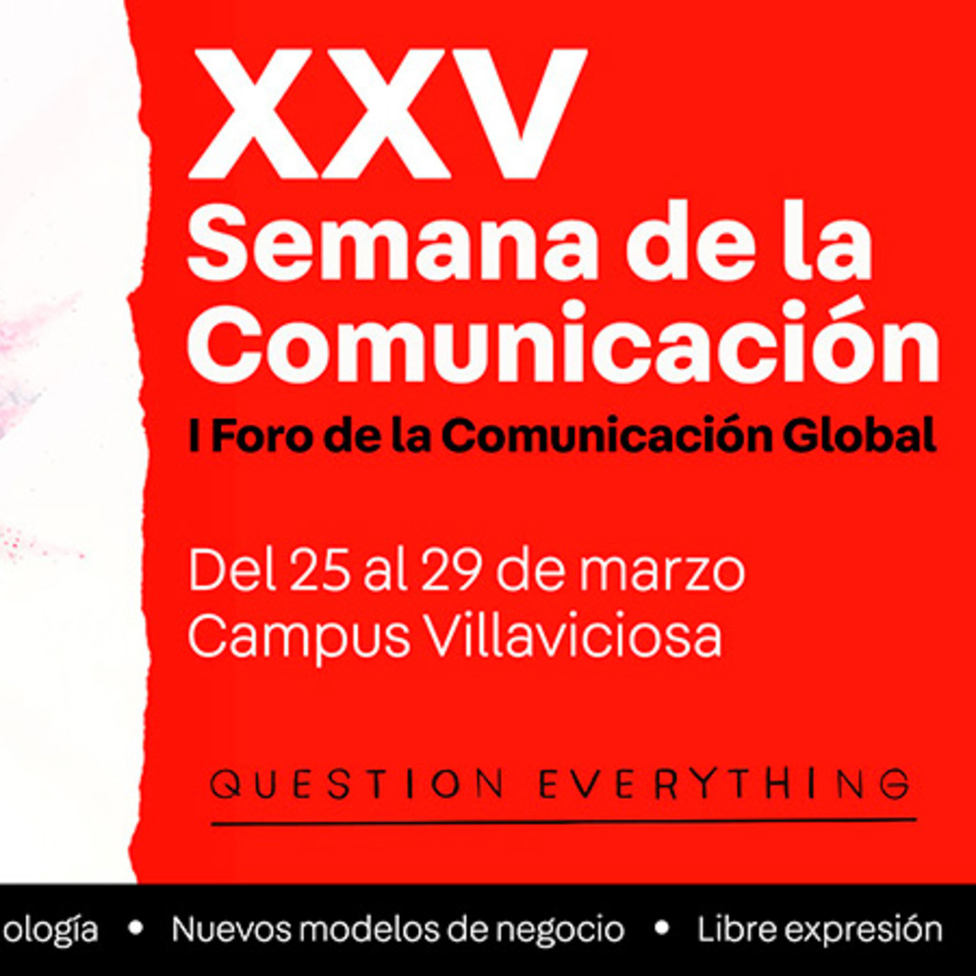 XXV Semana de la Comunicación \'19