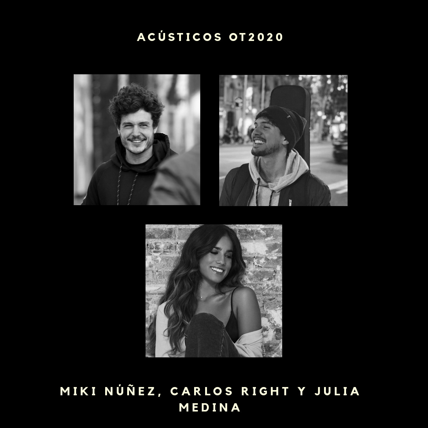 Miki, Carlos y Julia (acústicos) en OT2020