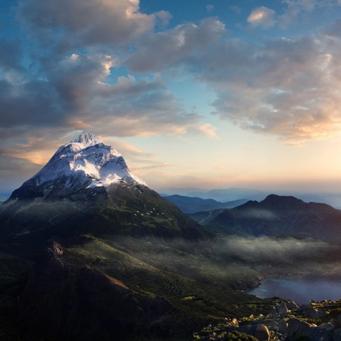  A La Sombra De La Cima
