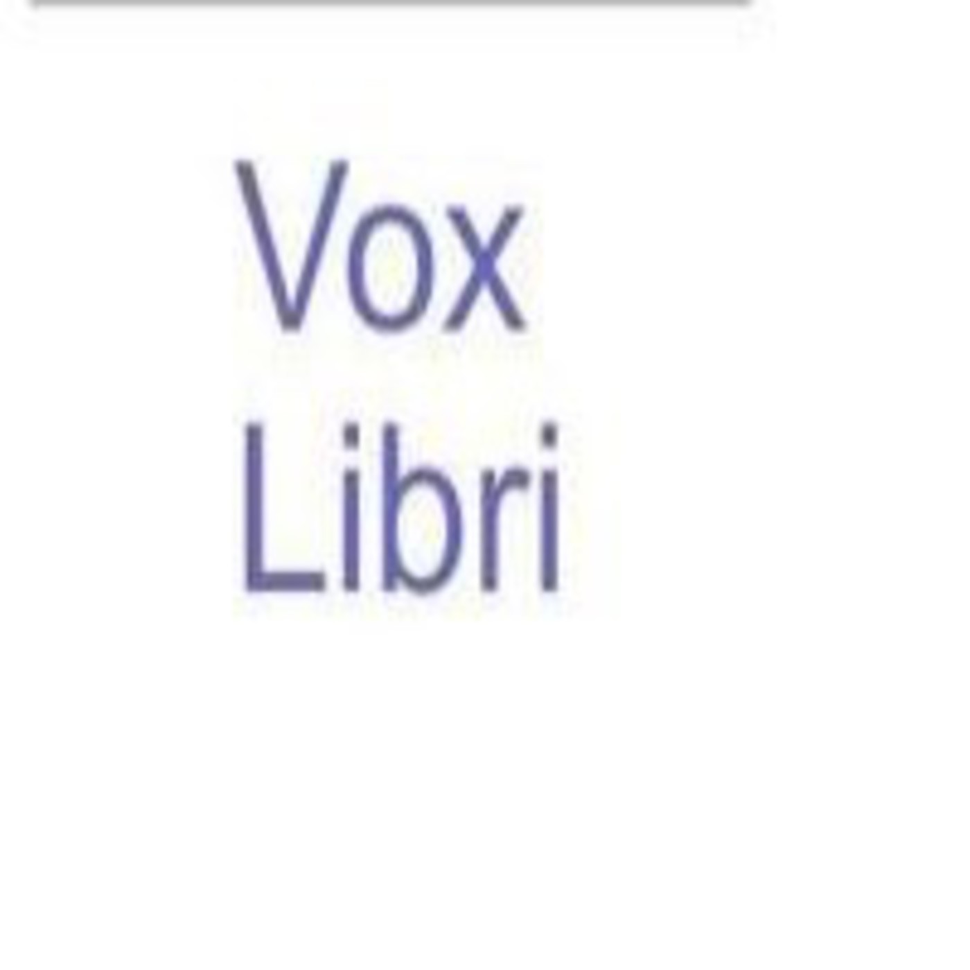Podcast VoxLibri