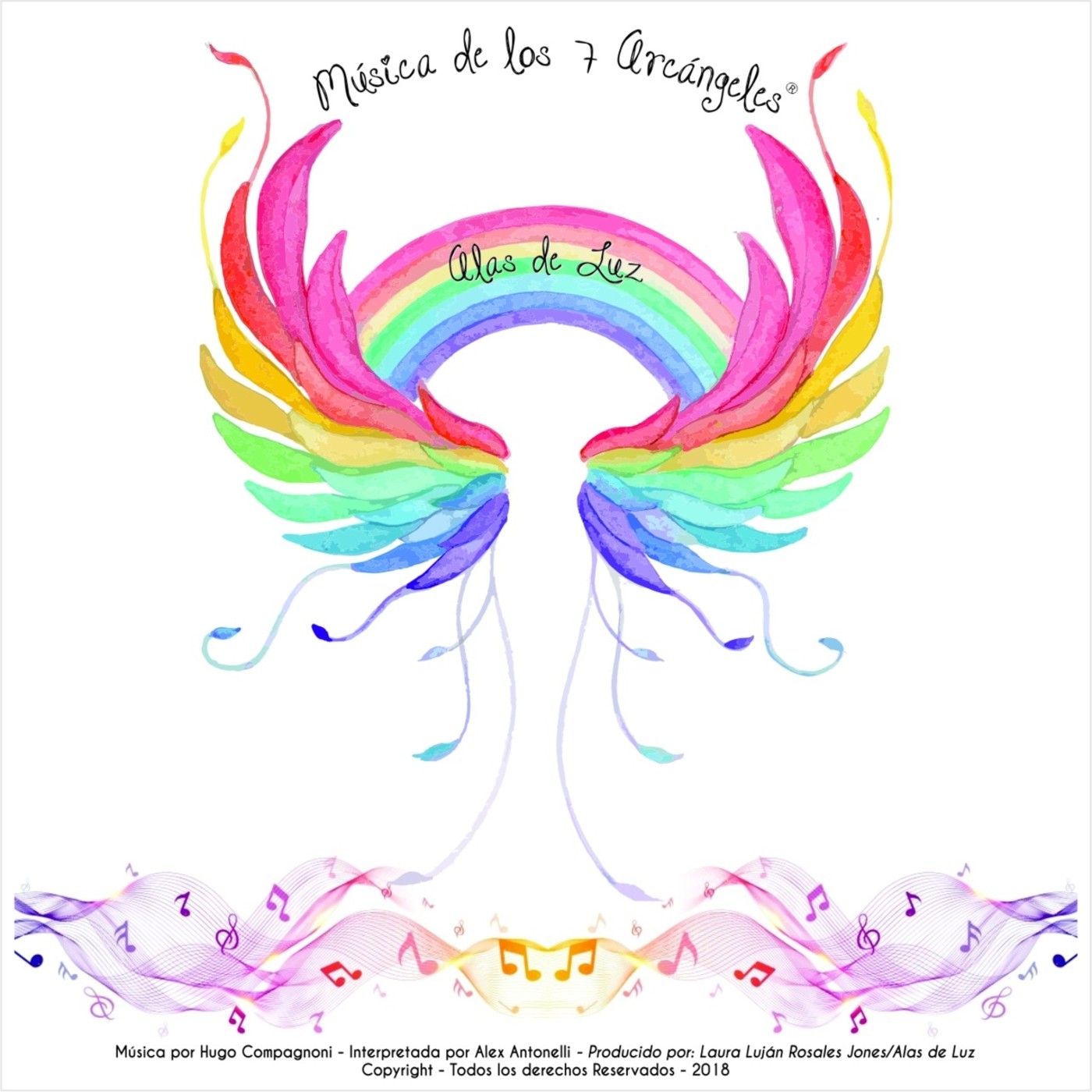 CD ALAS DE LUZ - La Musica de los 7 Arcangeles