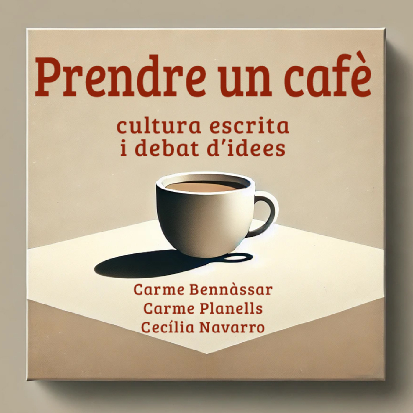 Prendre un cafè cover art