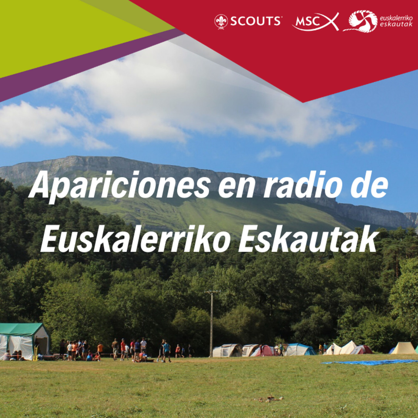 Euskalerriko Eskautak en la radio