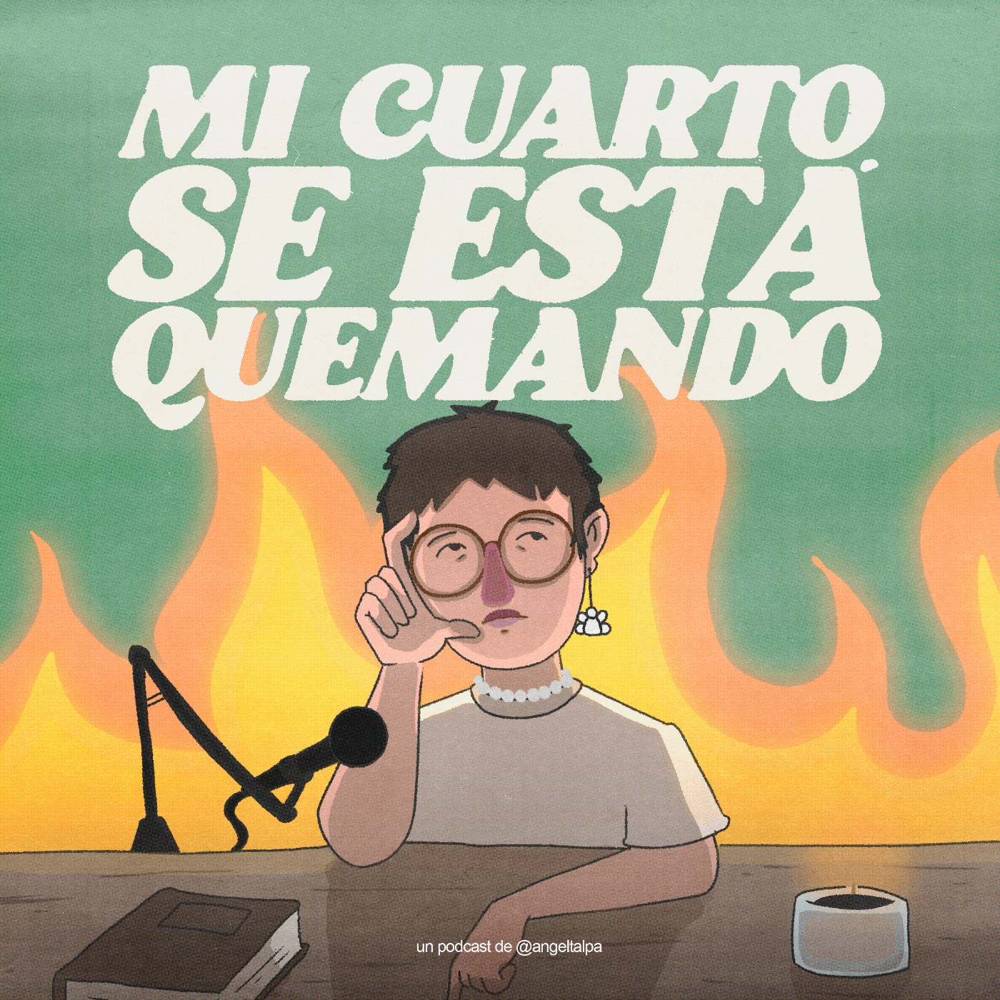 mi cuarto se está quemando