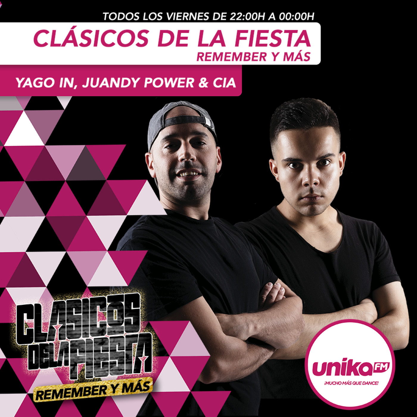 CLÁSICOS DE LA FIESTA: REMEMBER Y MÁS - UNIKA FM