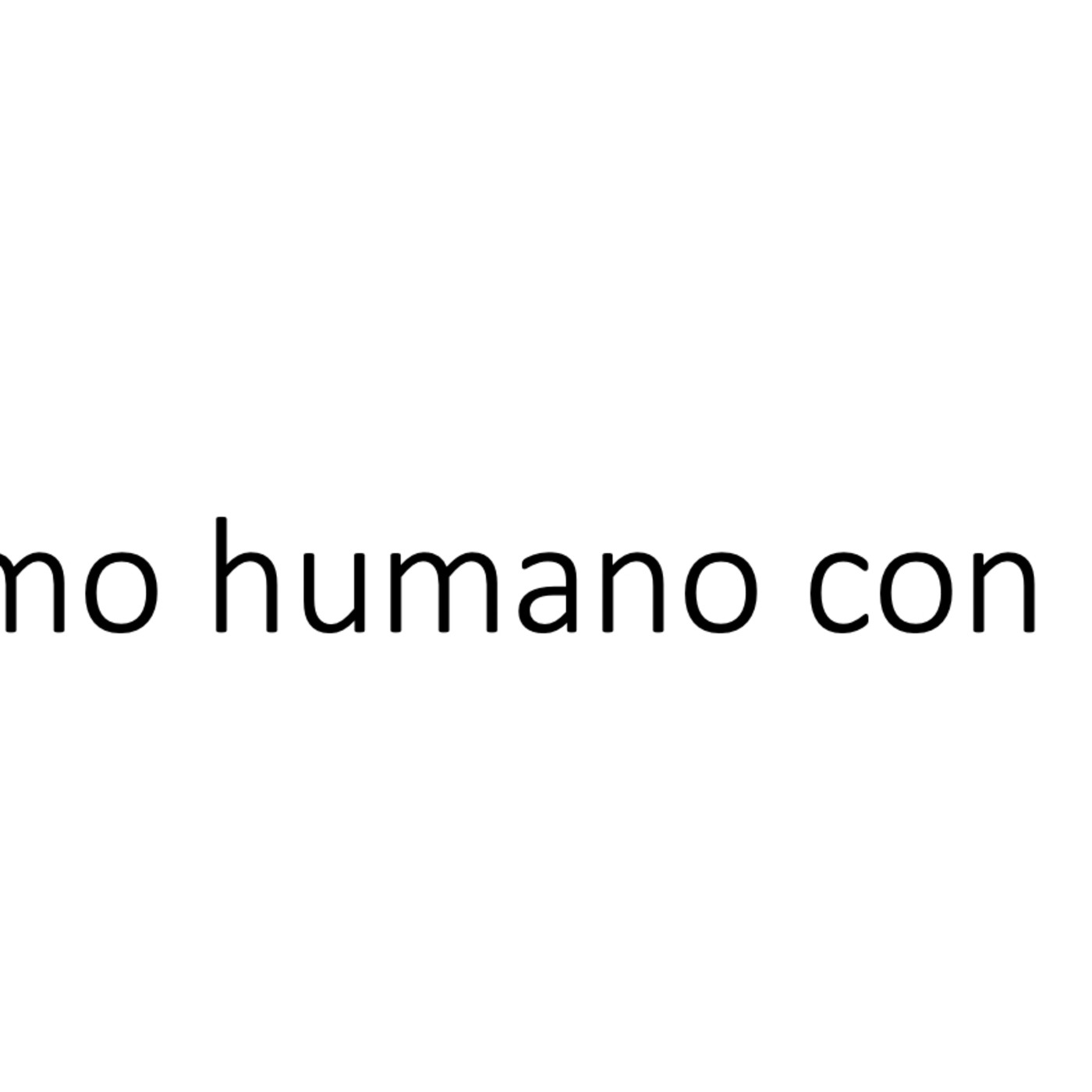 El último humano con orejas.