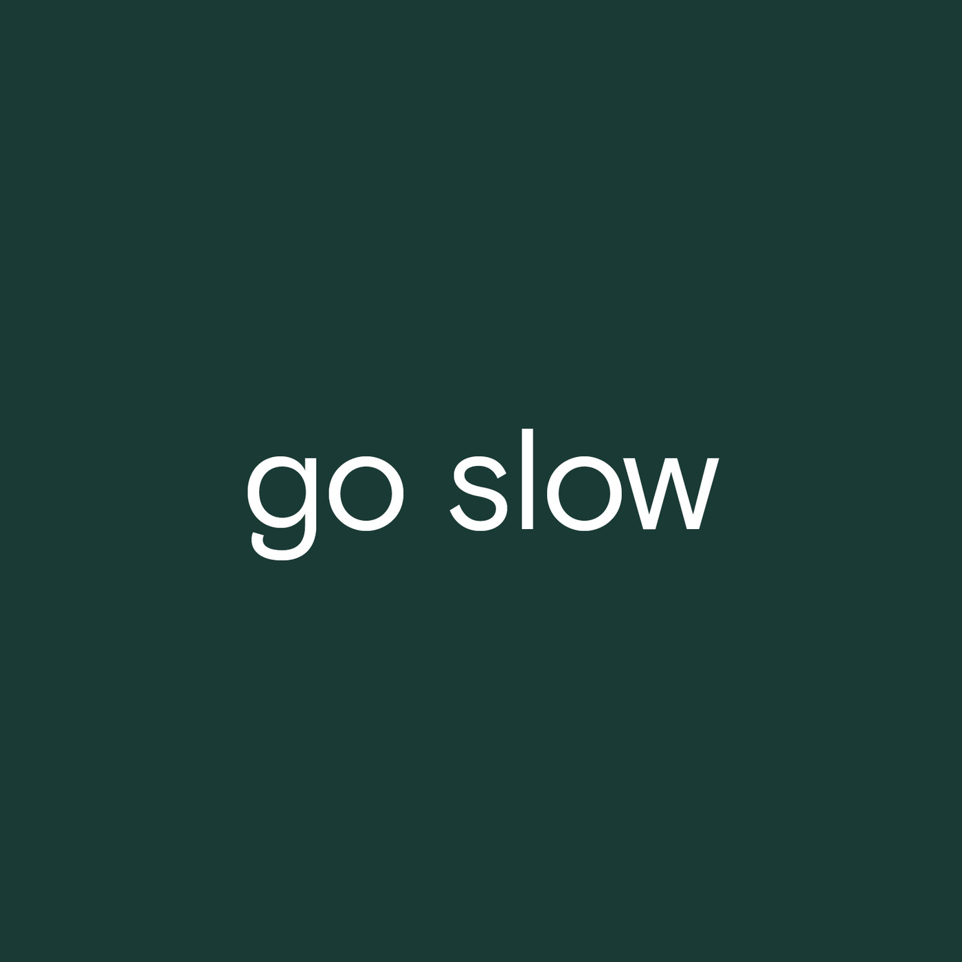 Go Slow, el nuevo podcast del 7