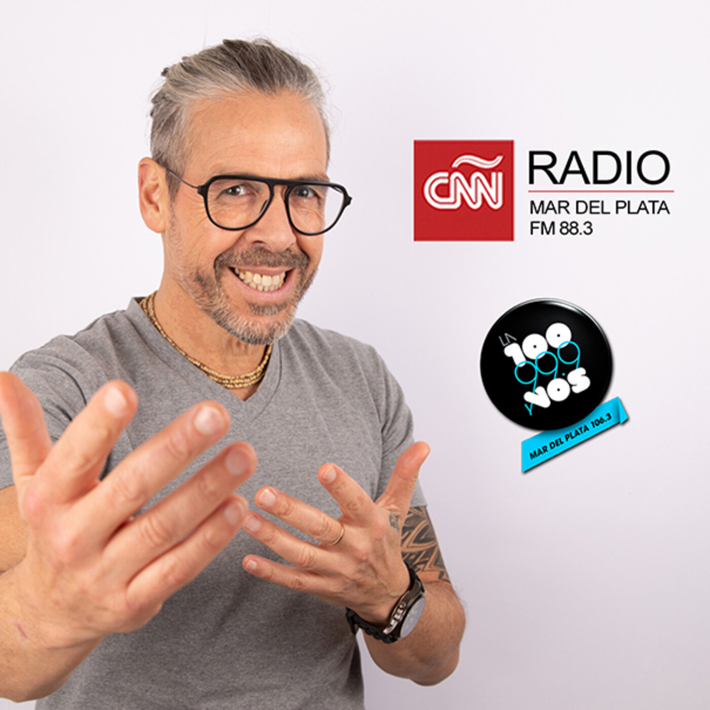 CHARLAS en La 100 y CNN Radio Argentina