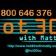 Hot 30 with Matty 10 April 2020